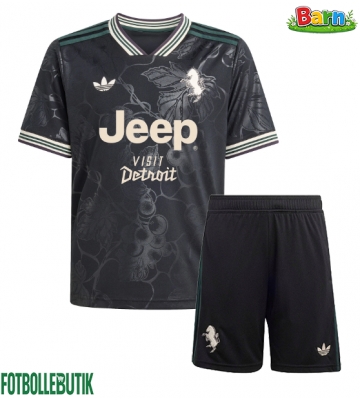 Juventus Tredjeställ Barn 2025-26 Kortärmad (+ Korta byxor)